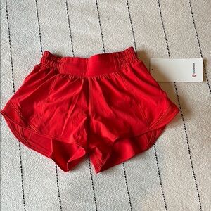 lululemon athletica Women's Red Shorts